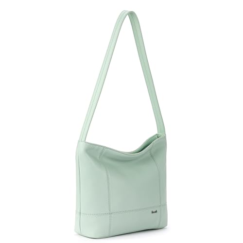 Image of The Sak De Young Leather Hobo Bag - Shoulder Purse with Zipper Pocket