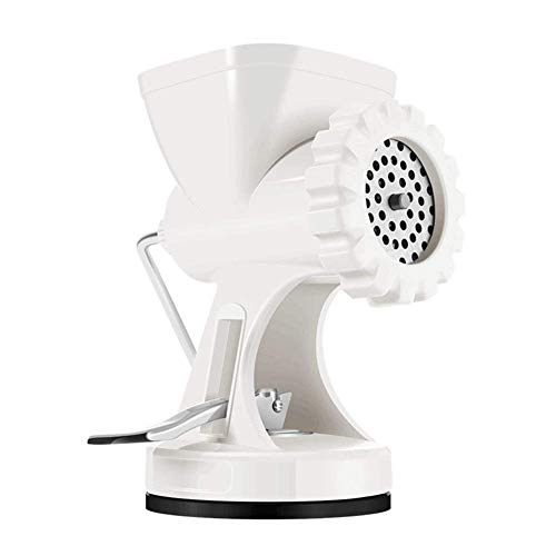 Manueller Fleischwolf Gemüsehacker mit leistungsstarken Saugbasis-Edelstahlklingen - Machen Sie Suasage Hackfleisch-Hamburger