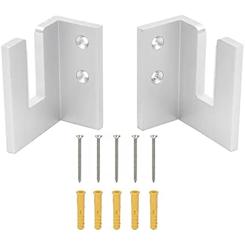 YYST Snowboard Wall Mount - Rack Hanger for Longboards
