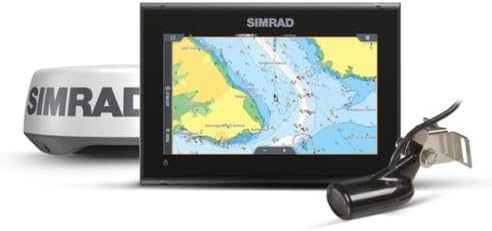 Simrad GO Chartplotter and Fish Finder, with Transducer and Radar Options, Preloaded C-MAP Discover Chart Card image 5