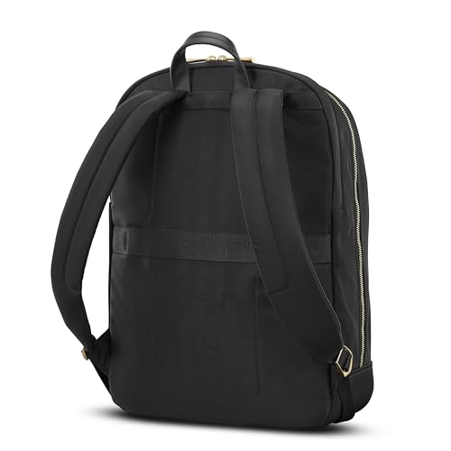 Samsonite Mobile Solutions 2 Essential Backpack - Work & Commuter Backpack with Padded Laptop Compartment, Front Zip Pocket with Key Leash, Water Bottle Sleeve, StackIt™ Strap - Black - image 3