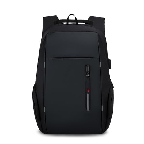 New Men Business Backpack Women Laptop Backpack Travel Airline Approved Carry On Bags for Airplanes Gym Bag with USB Daypacks College Travel Essentials Durable Polyester Black