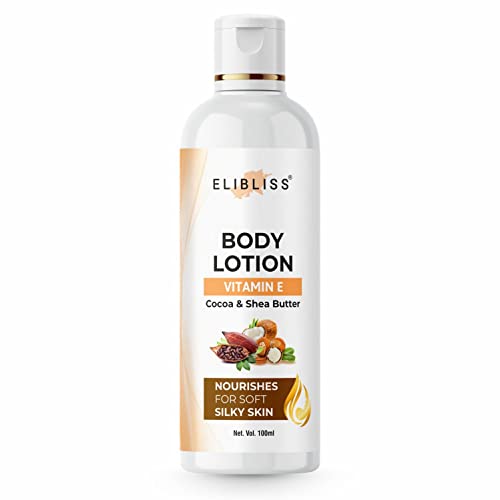 Elibliss Body Lotion with Vitamin E, Cocoa & Shea Butter | Deep N...