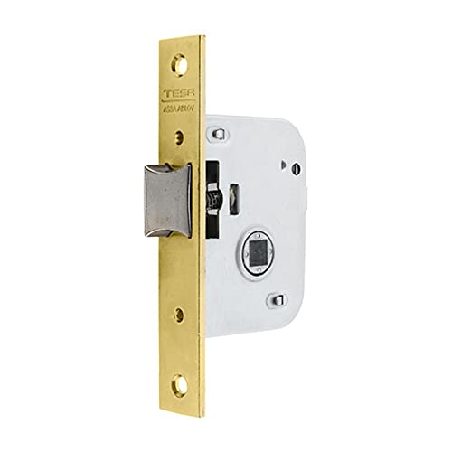 Tesa Assa Abloy 200540HL Cerradura De Embutir Para Puertas De Madera Bronce (Latonado) Entrada 40 mm 2005
