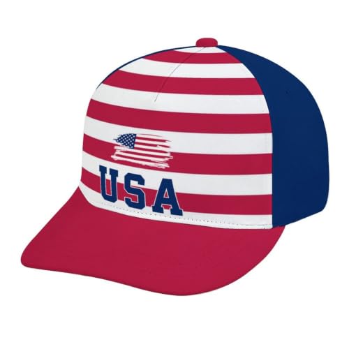 Image of Soccer National Team Baseball Cap for Men Women Adjustable Snapback Summer Sun Hat Game Day Hat for Soccer Fans