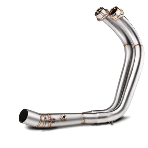 Tuyau d'échappement MT07 en inox, finition premium antidérapante 2014-2023