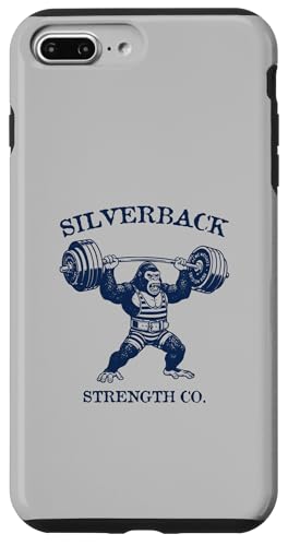 Silverback Strength Co �E�G�C�g���t�e�B���O �S�����f�U�C�� �X�}�z�P�[�X iPhone 7 Plus/8 Plus �p