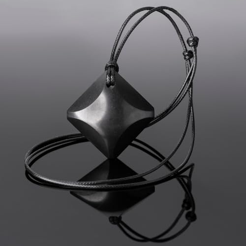 Shungite Necklace - Infused with Earth Energy - Raise Vitality up Daily - Ward off unwelcome influences from Afar4