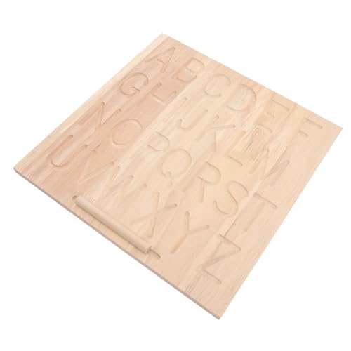 Planche bois Montessori alphabet jouet éducatif écriture pour enfant