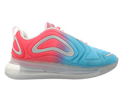 Nike Women's Air Max 720 Low-top Sneakers, Blue/Red, 6