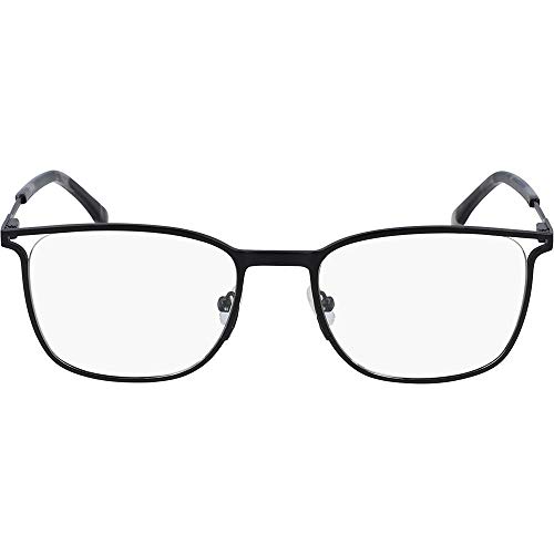 Lacoste L226100153 - Marco cuadrado para anteojos para hombre, color negro