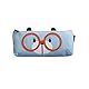 Emartbuy Brille Stoff Mehrzweck-Stiftetui - Hellblau