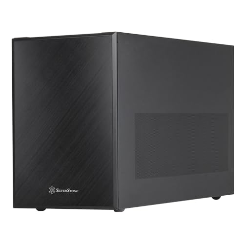 Silverstone Technology Sugo 17, Custodia Premium A Forma Di Cubo Con Capacità Di Registrazione Senza Precedenti Per Componenti, SST-SG17B (Nero) - 8