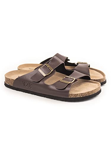 Yours 2 Keep Unisex Havana Sandal - Cork Footbed with 2 Adjustable Straps