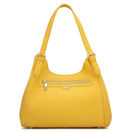 Image of Da Milano Medium Leather Shoulder Bag (LB-01912)