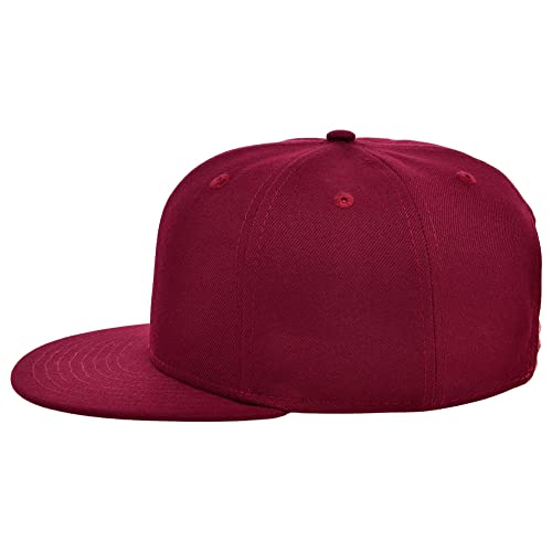 Image of Lids Blank Dime Adjustable Snapback Hat