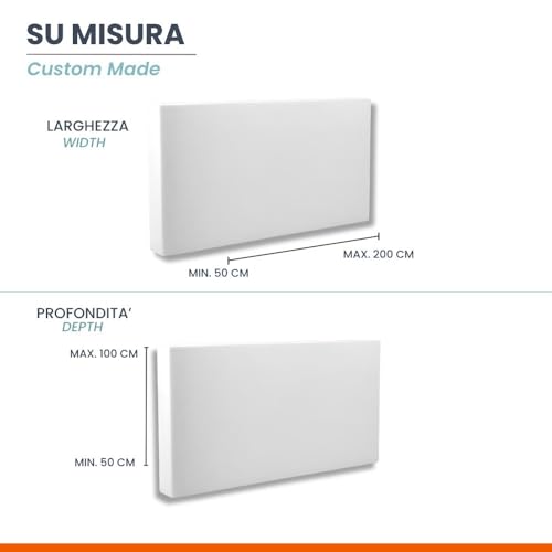 Mousse rembourrage HD densité 30 5 cm Oeko-Tex TENDAGGIMANIA
