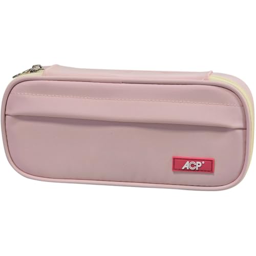 Estojo Duplo Soft, ACP, Rosa, para 50 Lápis