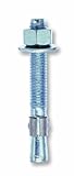 ITW Ramset/Red Head WS-3454 Redhead Wedge Anchor, 3/4 in X 5-1/2 in, 3-1/4 X 6-5/8 in Min Embed, Steel