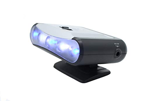 Simulador de televisión, disuasivo con sensor crepuscular, gracias a la simulación de luz, perfecto como protección antirrobo, seguridad del hogar, TV Atrappe/Televisor falso.