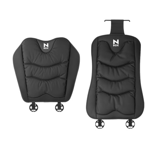 N-BOX 適用 カー シートカバー 良い肌触り 厚型 NBOX JF 5 6 4系 JOY カスタム ターボ 対応 快適な座り心地 車 シートクッション 格好良い 防水 防汚 車用 シートカバーセット お尻クッション フィット感 滑り止め 座布団 シート