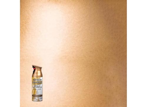 Image of Rust-Oleum 314560 Universal All Surface Metallic Spray Paint, 11 oz, Satin Bronze