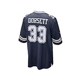 Nike NFL Dallas Cowboys Game Jersey, Herren, Spiel, Navy, Small