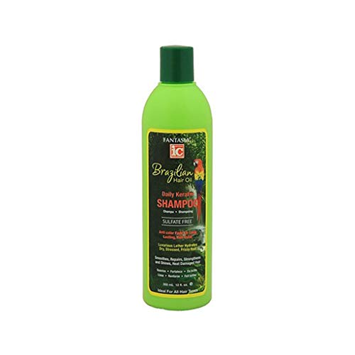 Fantasia IC Brazilian Hair Oil Keratin Shampoo 12oz