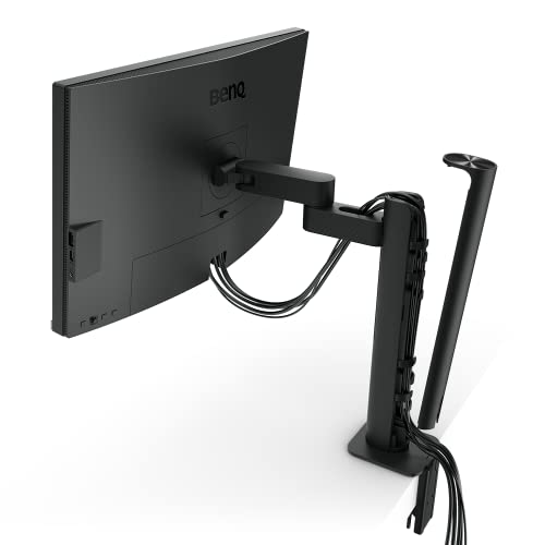 Image of BenQ PD2706UA Ergo Arm Mac-Ready 27 inch 4K UHD, 95% P3, 99% Rec.709 & sRGB, IPS, Built-in Ergo Arm, ICCSync, Uniformity, Delta E≤3, Factory-Calibrated, AQCOLOR, Pantone, USB-Hub, USB-C (90W)