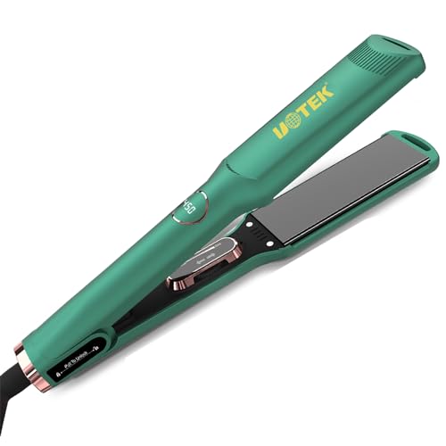 Plancha de Pelo UOTEK 1.5 Inch Ionic Salon Verde