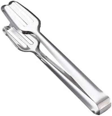 Stainless Steel Food Tongs Multi Purpose Food Tongs Barbecue Tongs Stainless Steel Steak Tongs Stainless Steel Durable Versatile Use Kitchen Cooking Utensils Party Buffet Clip Kitchen Accessories(Silv
