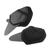 [PENIKOKO] 2個 ヘルメット用風防イヤーパッド バイクヘルメット対応 耳を風雨や騒音から保護 可能な装着感 ユニバーサルフィットで快適ライデ