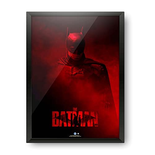 Epic Stuff The Batman Design A4 Size Wall Poster (With Frame