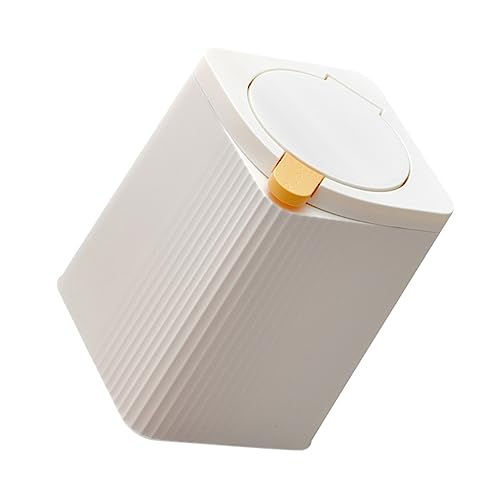 Poubelle à poussoir compacte et facile à nettoyer au quotidien