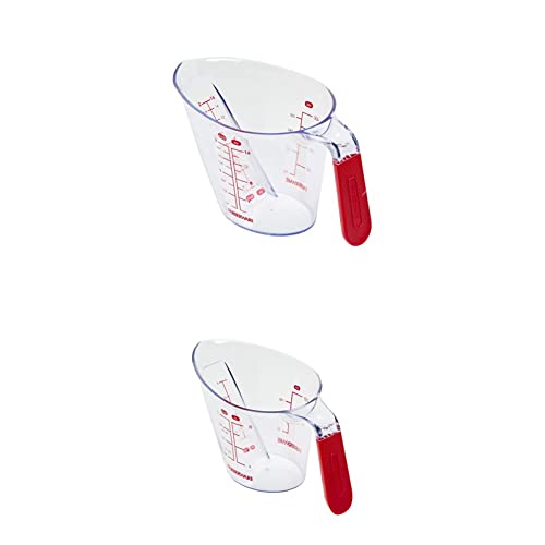 Farberware Pro Angled Measuring Cup, 2, Red And Farberware Pro Angled Measuring Cup, 1, Red #TOP21