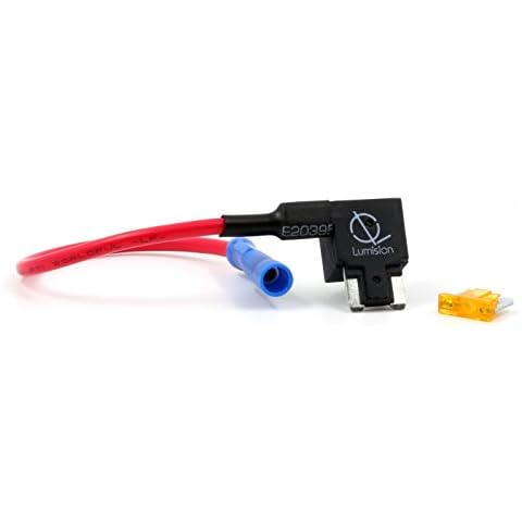 Lumision ADD CIRCUIT BLADE STYLE ATT LOW PROFILE LP MINI FUSETAP FUSE TAP + 5AMP FUSE Cover