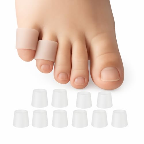 Silicone Toe Protectors for Pinky Toes – 10 Pack Gel