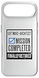 logiciel architecture interieur mac gratuit Accessoires Software-Architect cadeau pour les travailleurs. Citation amusante « Mission Complete Finally Retired » du travail à la retraite. Parfait pour leurs derniers jours de travail. Excellent cadeau de félicitations à la retraite pour les hommes ou les femmes qui sont à la retraite