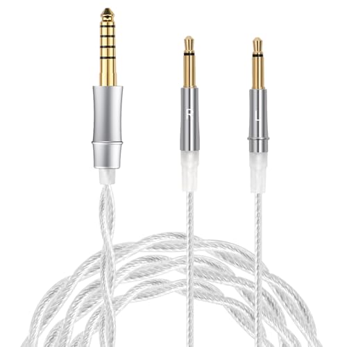 Amazon | FAAEAL 銅銀メッキバランスケーブル Hifiman HE400SE HE560