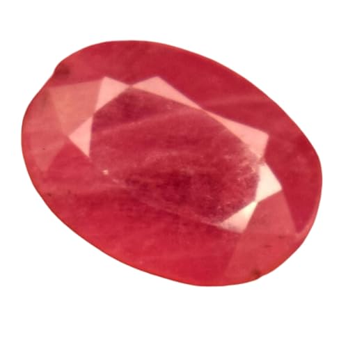 Rubis rouge naturel ovale facetté 11x8mm pierre précieuse pour bague DIY