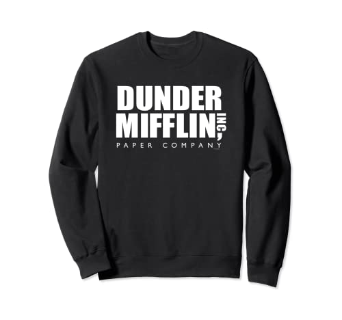 The Office Dunder Mifflin Sudadera con cuello redondo Sudadera
