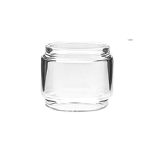 Replacement Glass Tube for Smok Vape Pen 22 Tank/Kit (Vapepen 22 Bubble Glass) Also fits Smok TFV12 V12 Baby Prince/VAPEPEN V2 / Aspire Nautilus 322. 22mm x 19.5mm Replacement No Nicotine