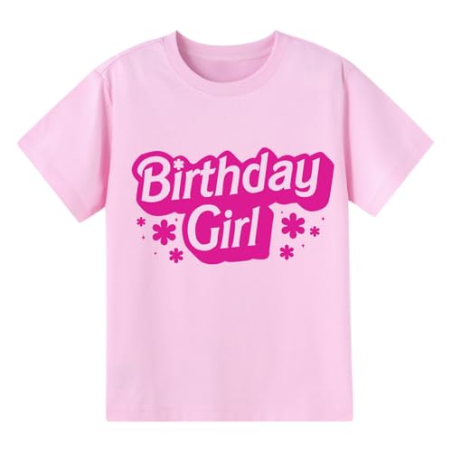 Image of Birthday Shirt Girl Doll Themed Birthday Party Outfit Clothes Toddler Birthday Girl Shirt 6
