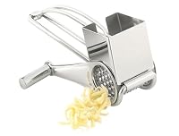 Avanti 15959 Lifestyle Rotary Cheese Grater, Silver