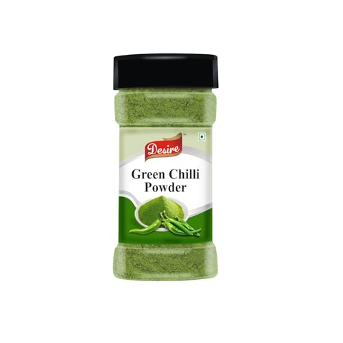 Desire Green Chilli Powder 100 Gram (Hari Mirchi Powder)