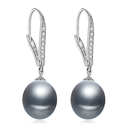 Boucles d'oreilles perles YXWYXWA argent 925 anti-allergie pour oreille sensible