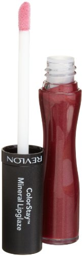 Revlon ColorStay Mineral Lipglaze, Overtime Wine, 0.15 Ounce