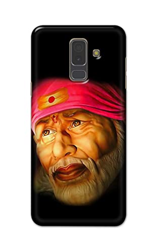 Image of PRINTFIDAA Sai Baba Lord Shiridi Great God Hinduism Religious Hard Back Cover for Samsung Galaxy A6 Plus (2018) (6.0 inch) / Samsung J8 (2018), J810F / DS Back Cover -(P6) KAT1002