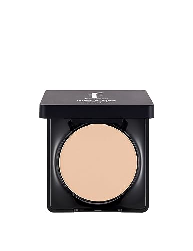 Flormar Wet & Dry Poudre Compacte – Maquillage & Fond De Teint Poudre Matifiante Visage, Texture Crémeuse, Fini Naturel, Haute Couvrance, 008 Medium Peach