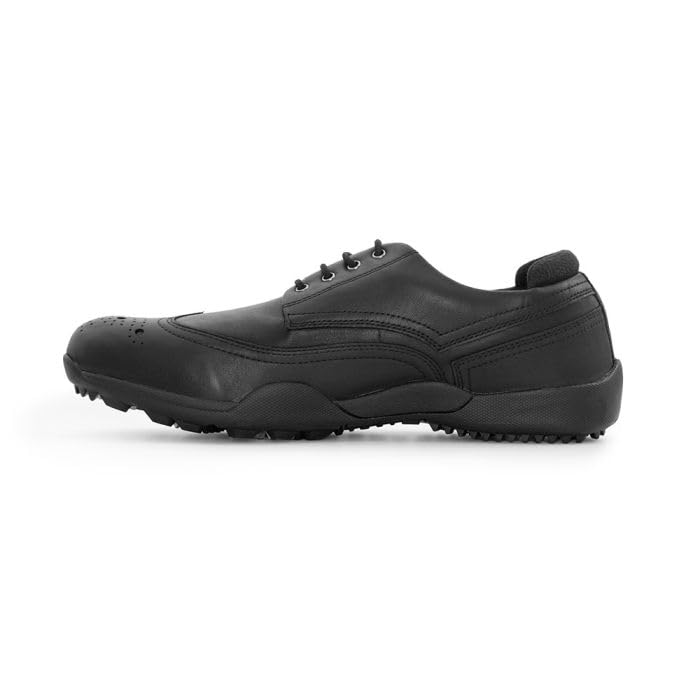 VIPERGOLF Men’s Tour Pro MD Hybrid Golf Shoes - Black